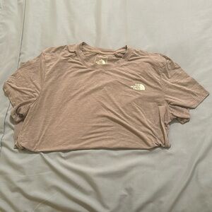North Face tee.